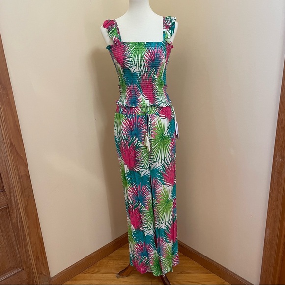 Rose + Olive Tropical 2 Piece Set - Picture 1 of 8